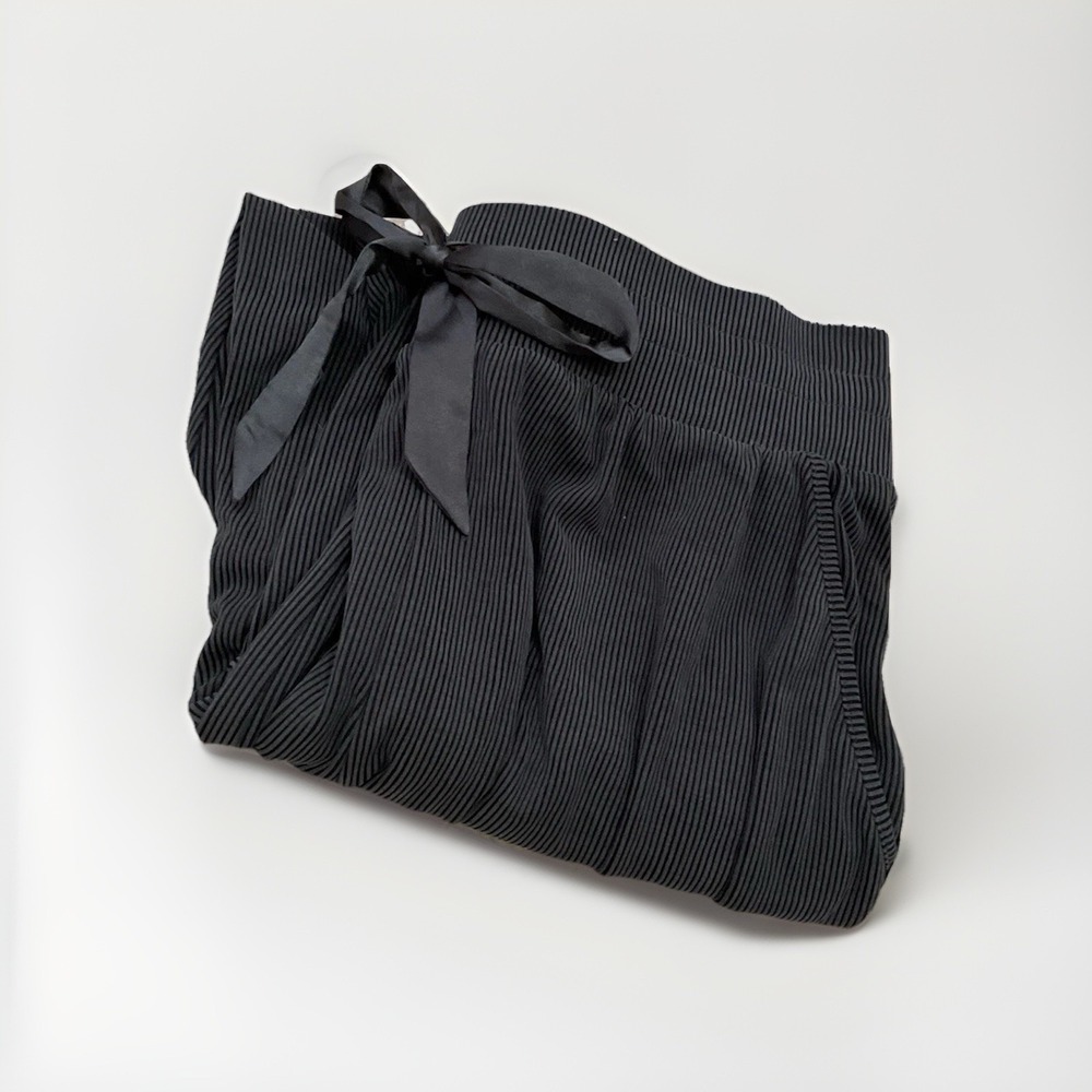 Victoria's Secret Ribbed Jogger Sweat Pants Size‎ L Charcoal Color, $59 Pajama